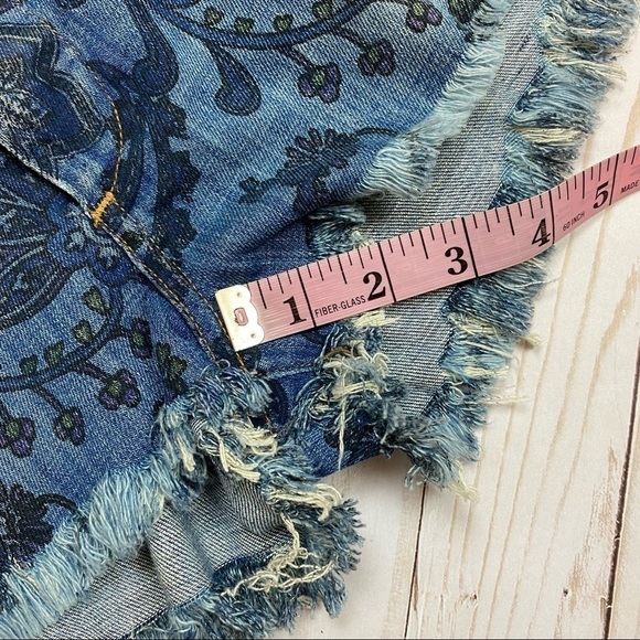 Citizens of Humanity Chloe High Waiat‎ Cut Off Short Morris Wash Size 30 - Picture 15 of 15